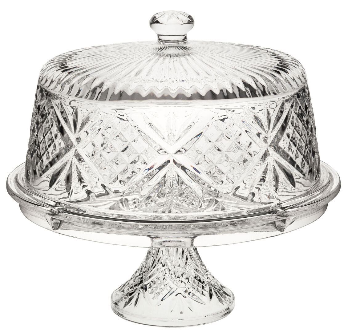 Vintage Cake Dome & Stand 12" (30cm)