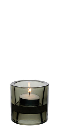 Black Double Ended Tealight Holder 2.75" (7cm)