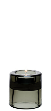 Black Double Ended Tealight Holder 2.75" (7cm)