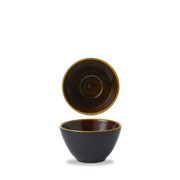 Bit On The Side Porcelain Tokyo Black Contour Deep Bowl 8oz