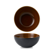 Bit On The Side Porcelain Tokyo Black Noodle Bowl 42oz