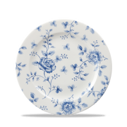 Vintage Prints Rose Chintz Prague Profile Plate 8"