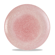 Studio Prints Raku Rose Quartz Pink Couple Plate 28.8cm