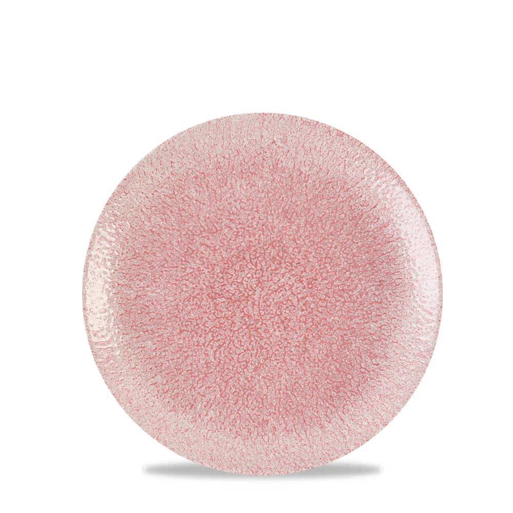 Studio Prints Raku Rose Quartz Pink Couple Plate 16.5cm