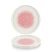 Studio Prints Raku Rose Quartz Pink Chefs Walled Plate 21cm