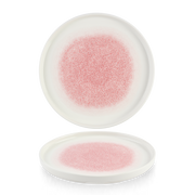 Studio Prints Raku Rose Quartz Pink Chefs Walled Plate 26cm