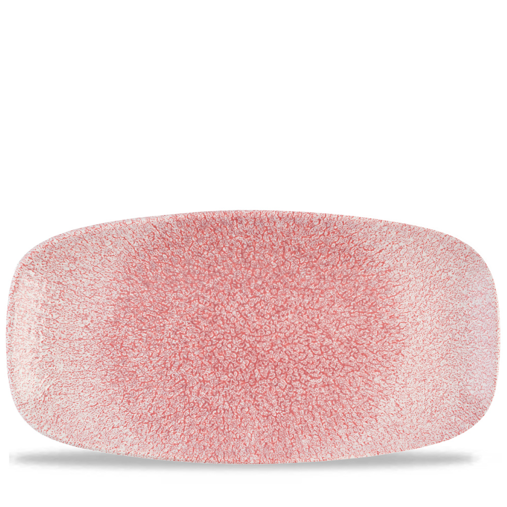 Studio Prints Raku Rose Quartz Pink Chefs Oblong Plate