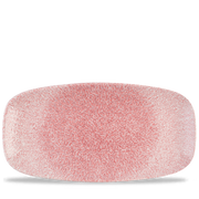 Studio Prints Raku Rose Quartz Pink Chefs Oblong Plate