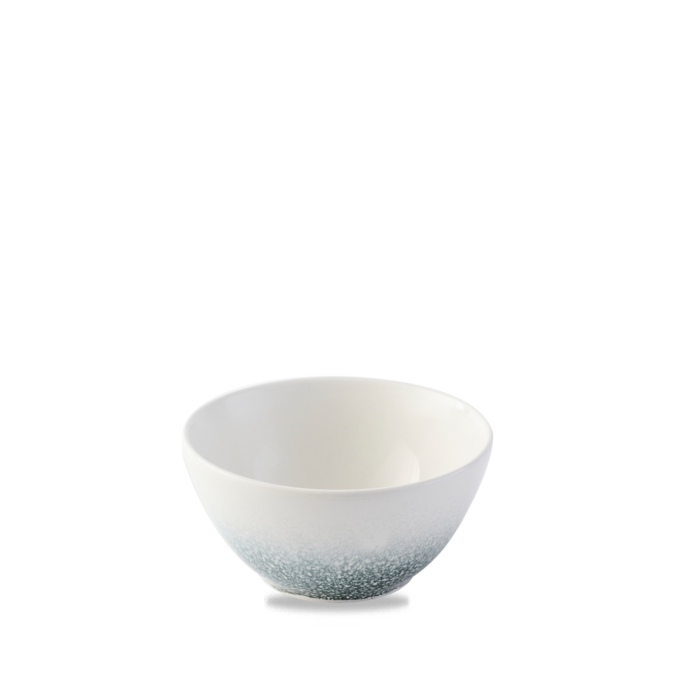 Studio Prints Raku Topaz Blue Snack Bowl 13cm - Elegant Dining Essential