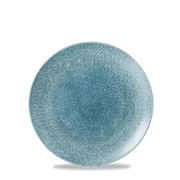 Raku Topaz Blue Evolve Coupe Plate 6.5"