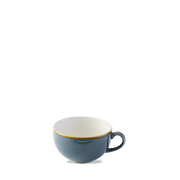 Stonecast Blueberry Cappuccino Cup - 8oz Rustic Elegance
