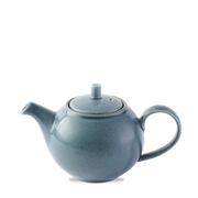 Stonecast Blueberry Teapot 42.6Cl - Rustic Handpainted Charm