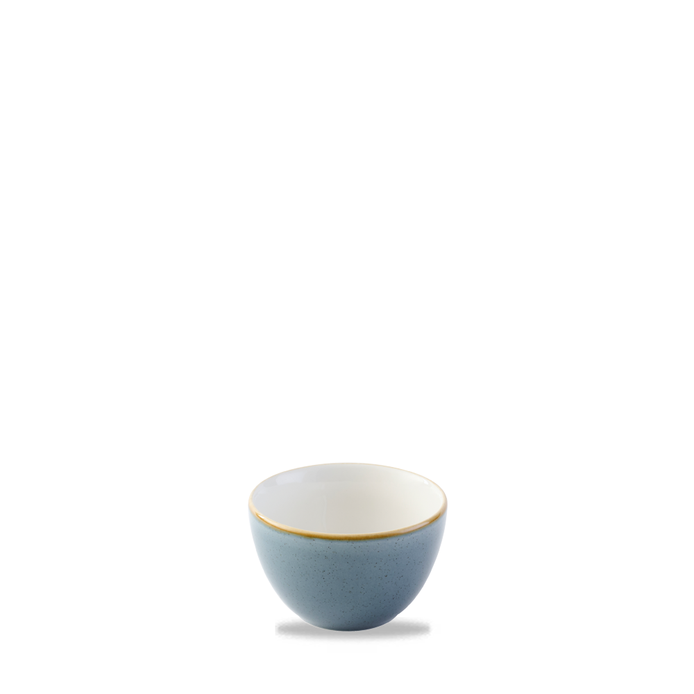 Stonecast Blueberry Sugar Bowl – Handcrafted Rustic Elegance