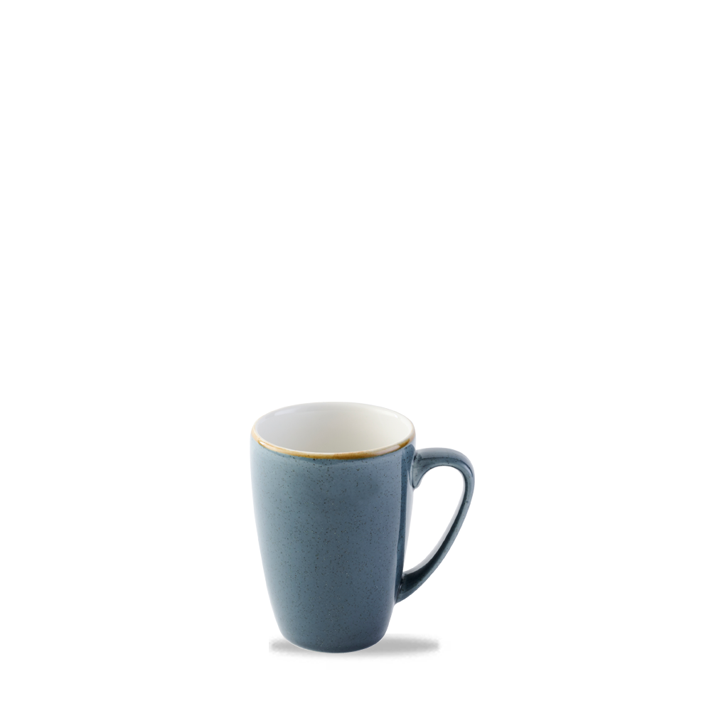 Stonecast Blueberry Mug 34Cl - Rustic Hand-Painted Charm for Your Tabletop
