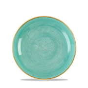Stonecast Mint Coupe Bowl 18.2cm - Handpainted Rustic Charm