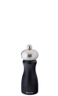 Belle Black Matte Salt Mill 6" (15cm)