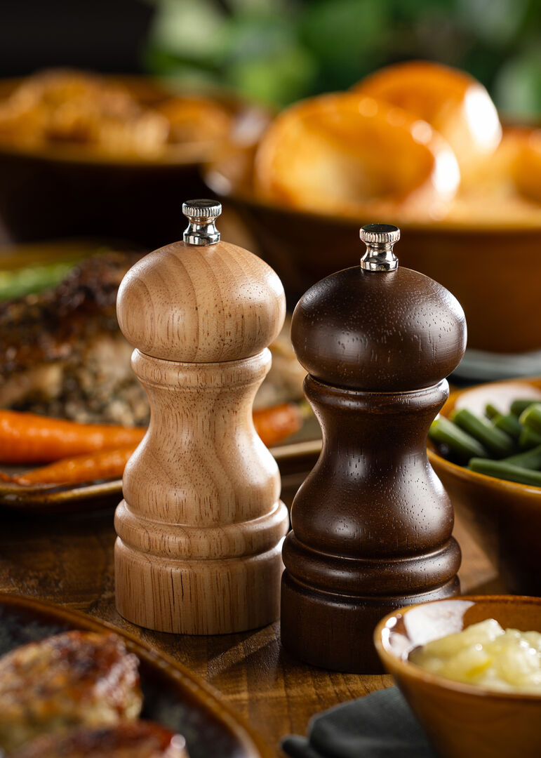 Dark Wood Salt/Pepper Grinder 5" (13cm)