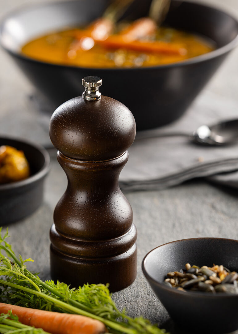 Dark Wood Salt/Pepper Grinder 5" (13cm)