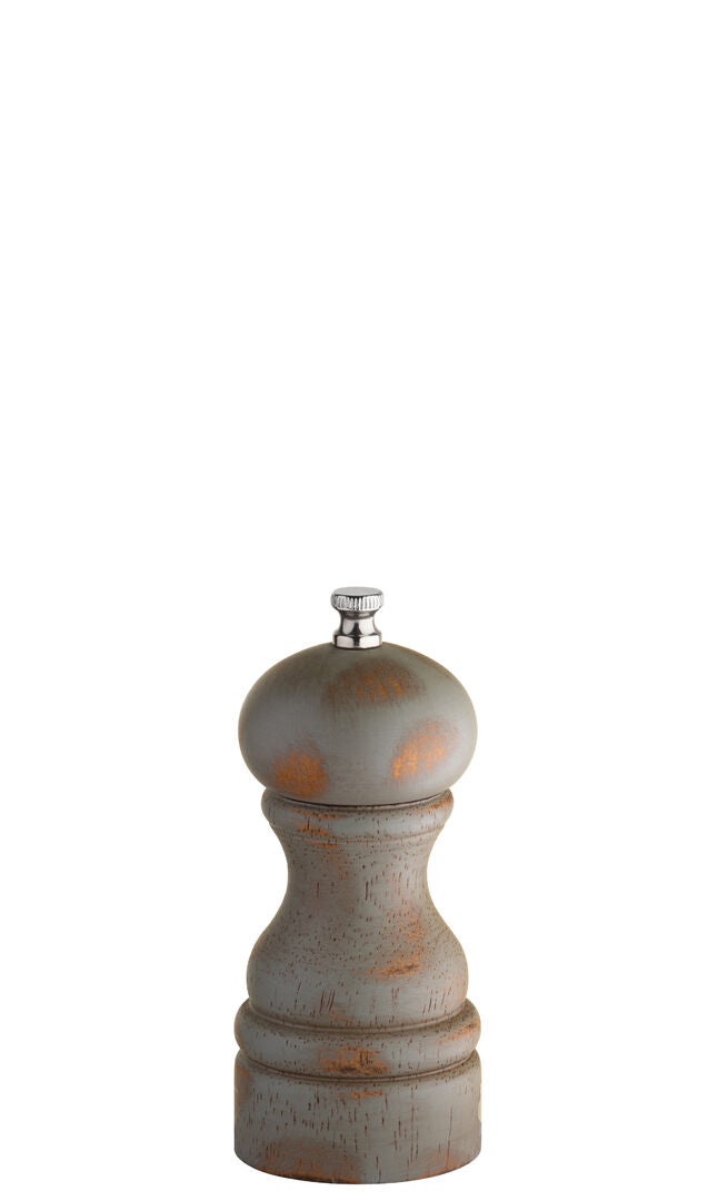 Distressed Wood Salt/Pepper Grinder 5" (13cm)