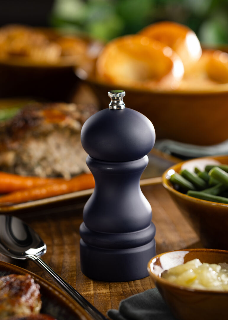 Navy Wood Salt/Pepper Grinder 5" (13cm)