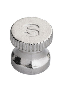 Engraved Salt/Pepper Knobs - Silver
