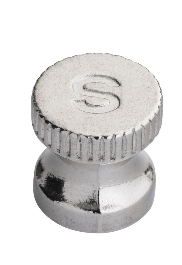 Engraved Salt/Pepper Knobs - Silver