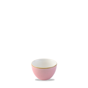 Stonecast Petal Pink Sugar Bowl - 8oz Rustic Charm for Your Tabletop