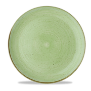 Stonecast Sage Green Coupe Plate 28.8cm - Rustic Elegance for Every Table