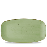 Stonecast Sage Green Chefs Oblong Plate No.3 - Rustic Elegance for Every Table