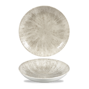 Stone Agate Grey Evolve Porcelain Coupe Bowl 7.25"