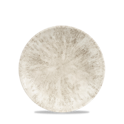 Stone Agate Grey Evolve Porcelain Coupe Plate 6.5"