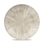 Stone Agate Grey Evolve Porcelain Coupe Plate 8.67"