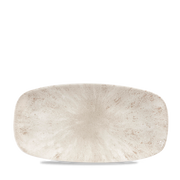 Stone Agate Grey Chefs Oblong Plate - 11 3/4 X 6 Inches