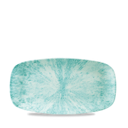 Stone Aquamarine Chefs Oblong Platter 11 3/4 X 6"
