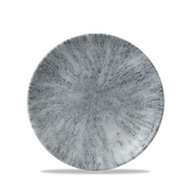 Stone Pearl Grey Evolve Porcelain Coupe Plate 6.5"