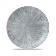 Stone Pearl Grey Evolve Porcelain Coupe Plate 8.67"