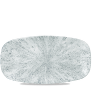 Stone Pearl Grey Chefs Oblong Plate 13 7/8 X 7 3/8"