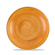 Stonecast Tangerine Coupe Bowl 24.8cm - Rustic Elegance for Every Table