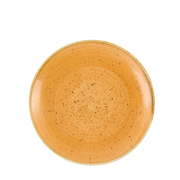 Stonecast Tangerine Coupe Plate 16.5cm - Vibrant and Unique Tableware