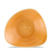 Stonecast Tangerine Triangle Bowl 23.5cm - Rustic Elegance for Your Table