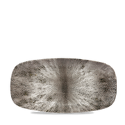 Stone Quartz Black Chefs Oblong Plate - 11 3/4 X 6 Inch