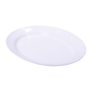 Large White Stoneware Oval Serving Platter 39 x 30cm