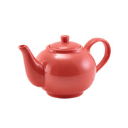 GenWare Porcelain Coral Teapot 45cl/ 15.75oz