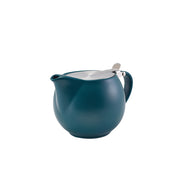 GenWare Porcelain Matt Teal Teapot with St/ St Lid & Infuser 50cl/ 17.6oz