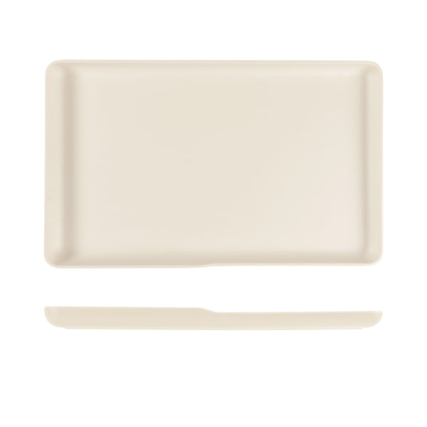 White Copenhagen Melamine GN 1/1 Platter 53 x 32.5 x 3.5cm