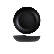 Black Copenhagen Melamine Coupe Bowl 24.5 x 5.3cm