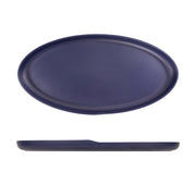 Denim Blue Copenhagen Oval Melamine Dish 55 x 27.5cm