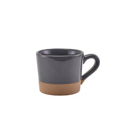 GenWare Kava Dark Grey Stoneware Coffee Cup 28.5cl/ 10oz