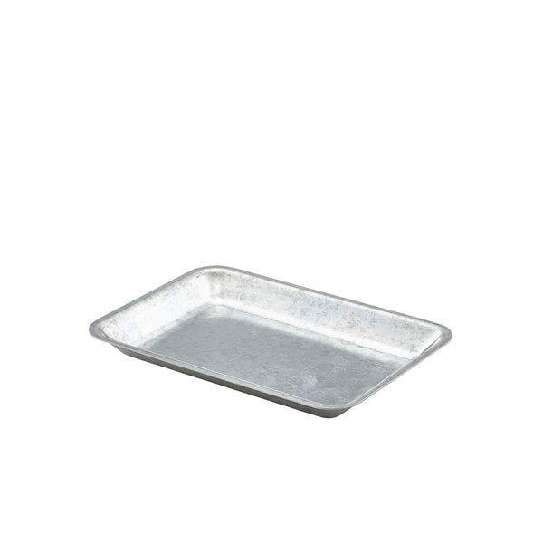 Galvanised Steel Tray 20x14x2cm