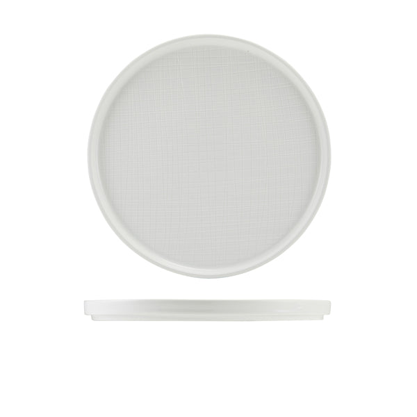 Incise Porcelain Lavara Presentation Plate 25cm